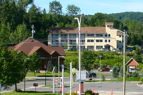 Vue extérieur de l'hôtel